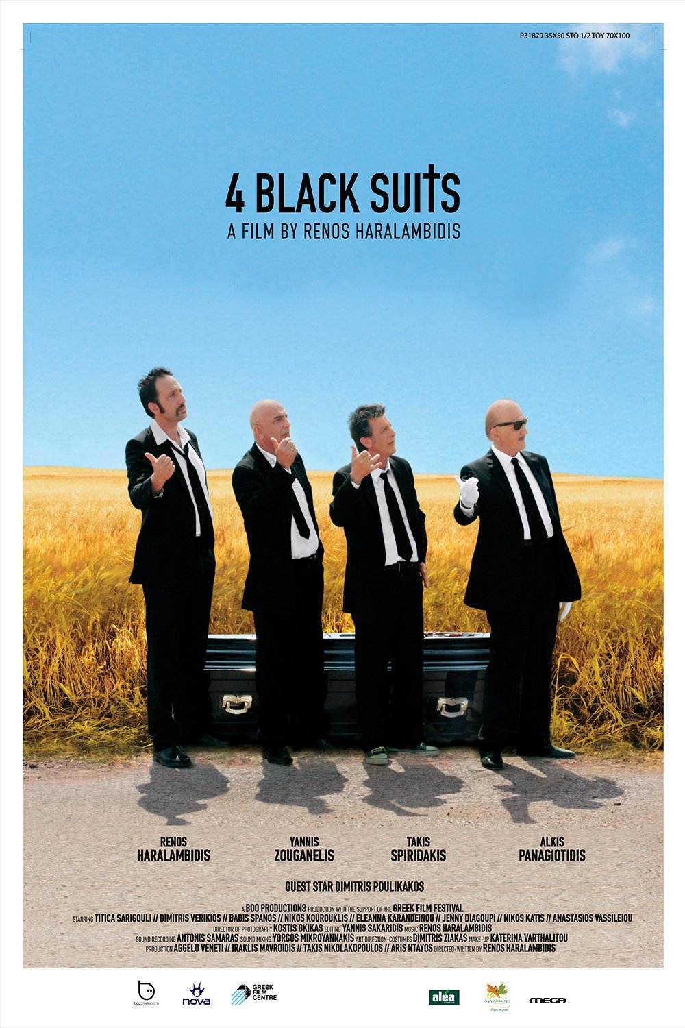 4 Black Suits photo
