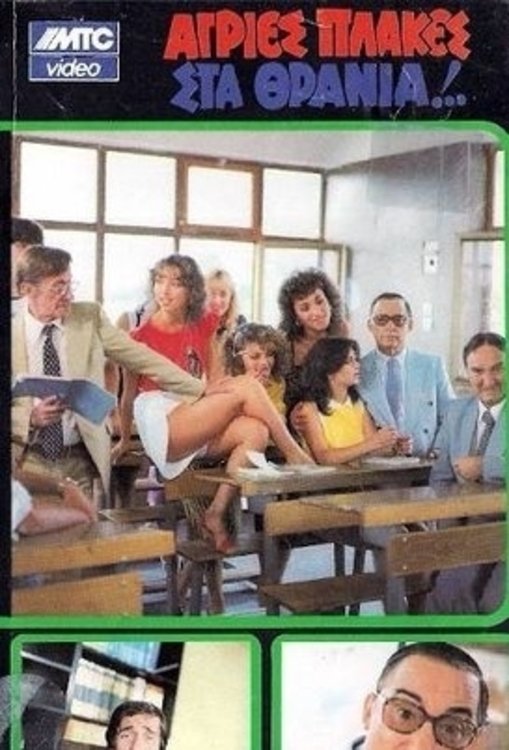 Agries plakes sta thrania photo