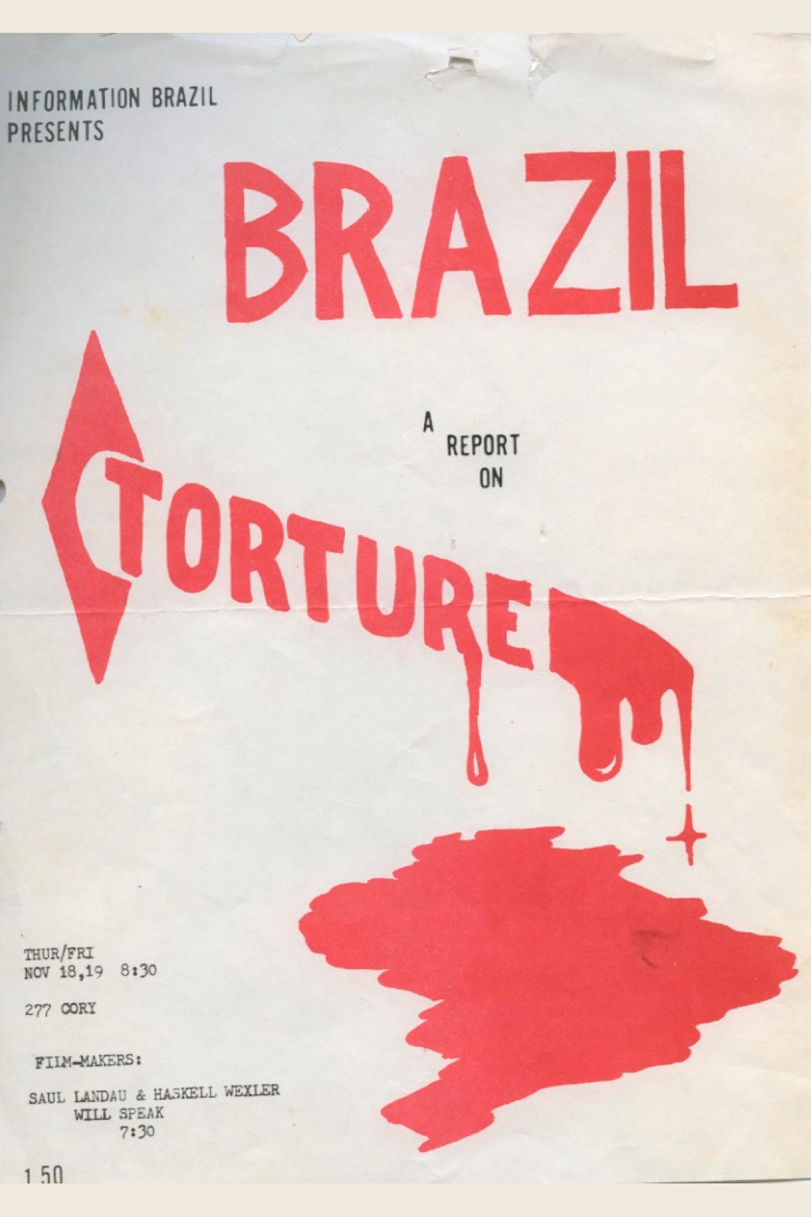 Brazil: A Report on Torture photo