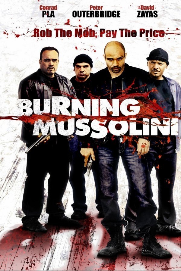 Burning Mussolini photo
