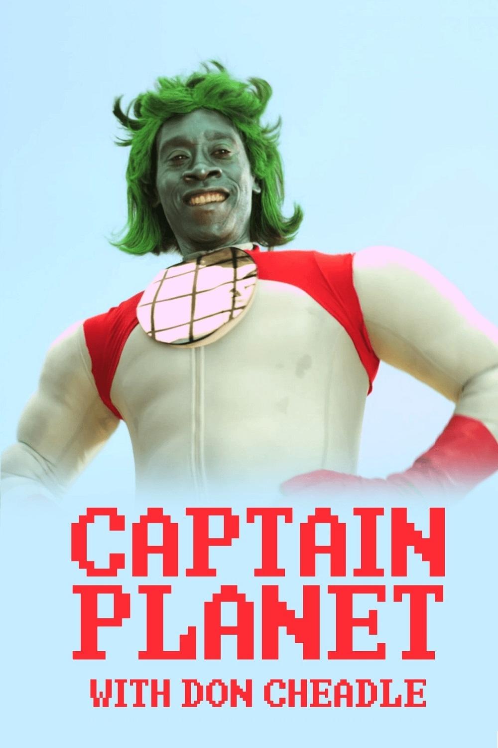 Captain Planet with Don Cheadle photo