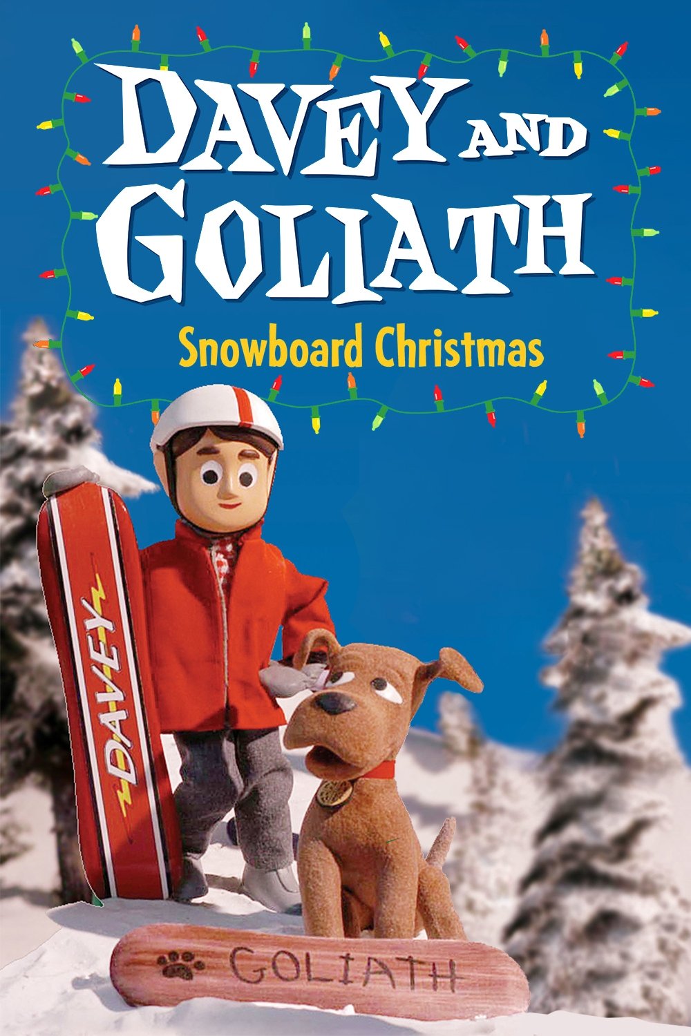 Davey and Goliath's Snowboard Christmas photo