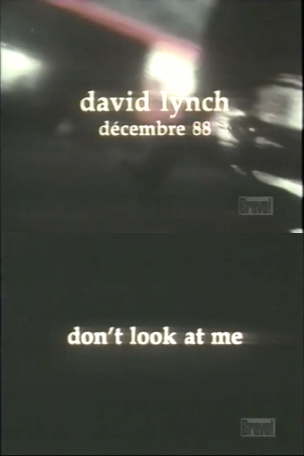 David Lynch: Don't Look at Me photo