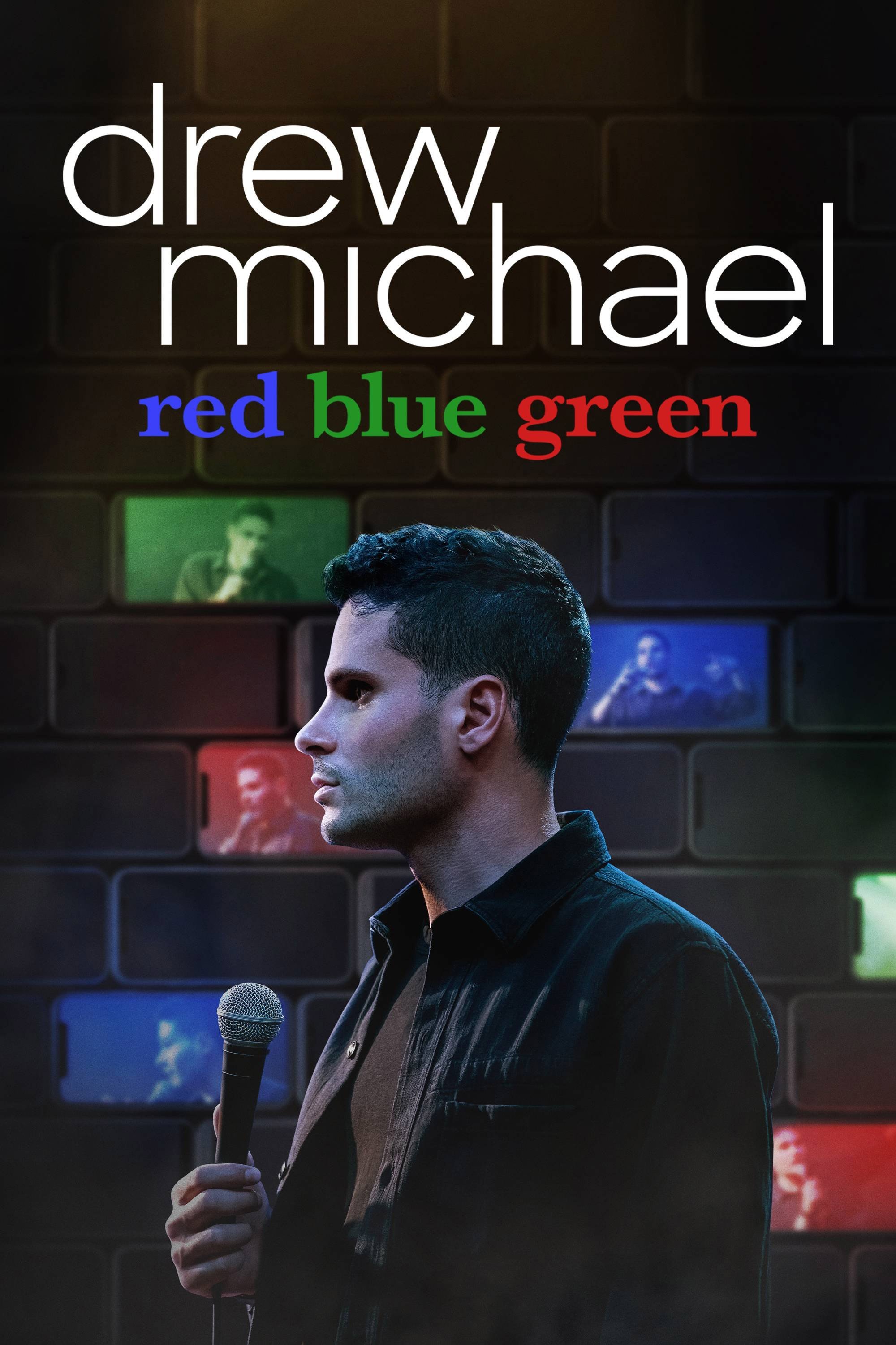 drew michael: red blue green photo