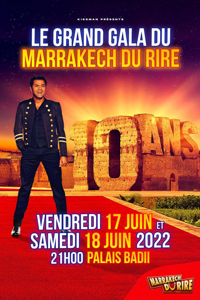 Jamel et ses amis au Marrakech du rire 2022 : 10 ans photo