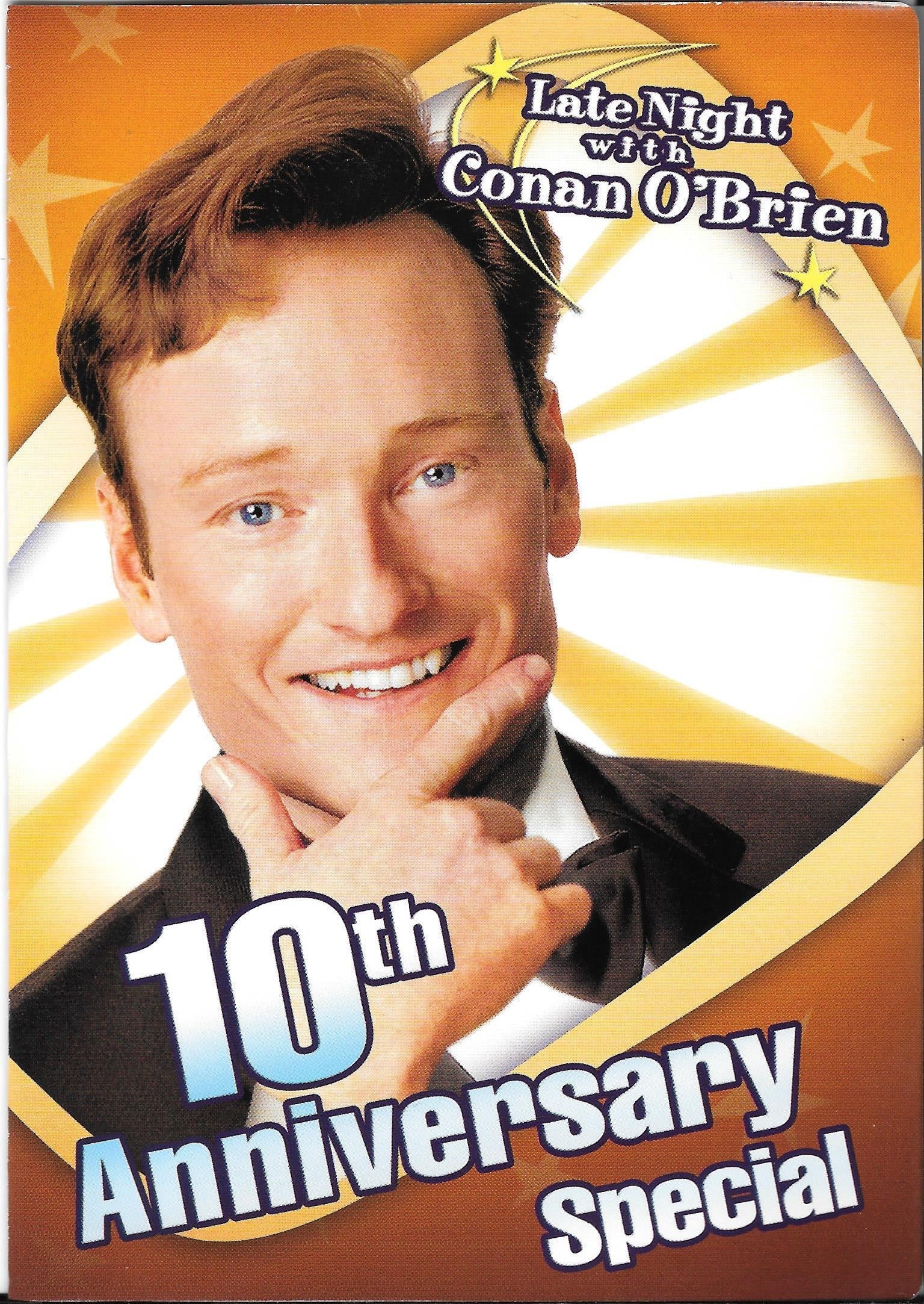 Late Night with Conan O'Brien: 10th Anniversary Special photo