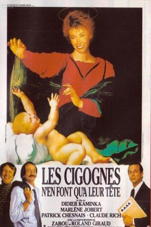 Les cigognes n'en font qu'à leur tête photo