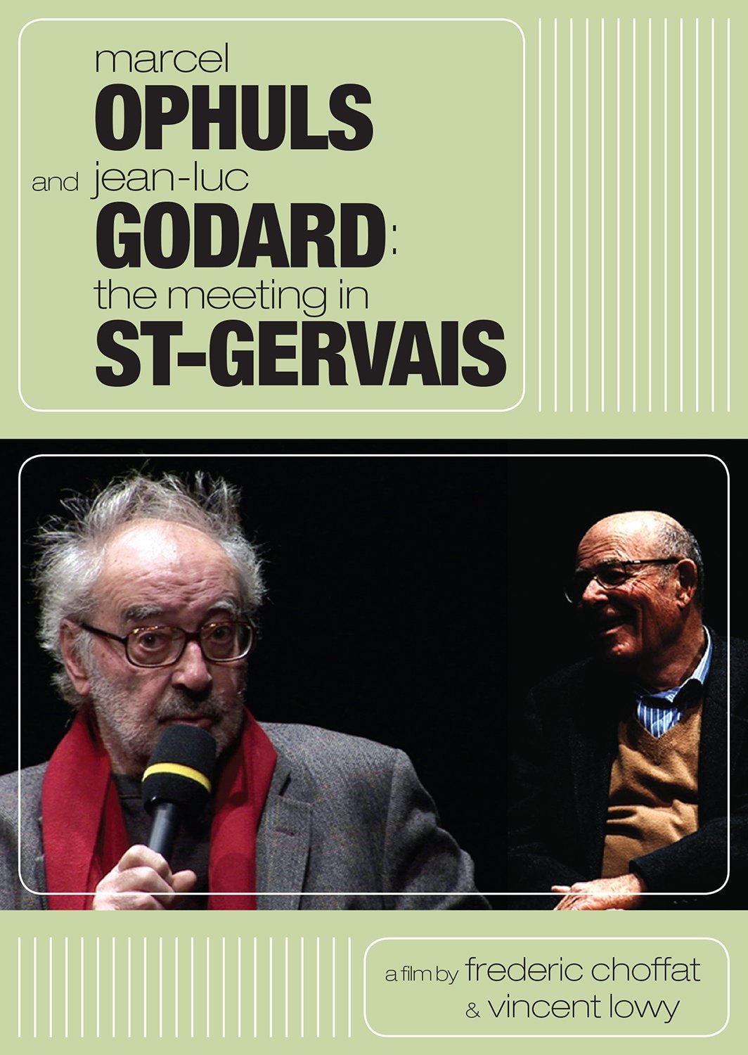 Marcel Ophuls and Jean-Luc Godard: The Meeting in St-Gervais photo