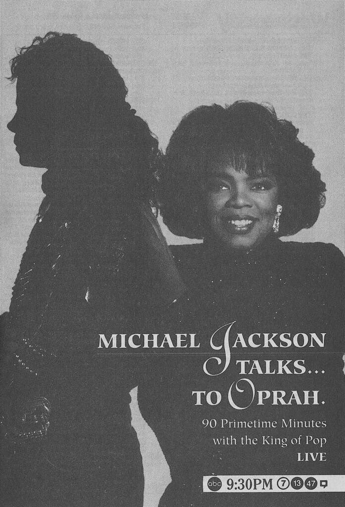 Michael Jackson Talks... to Oprah photo