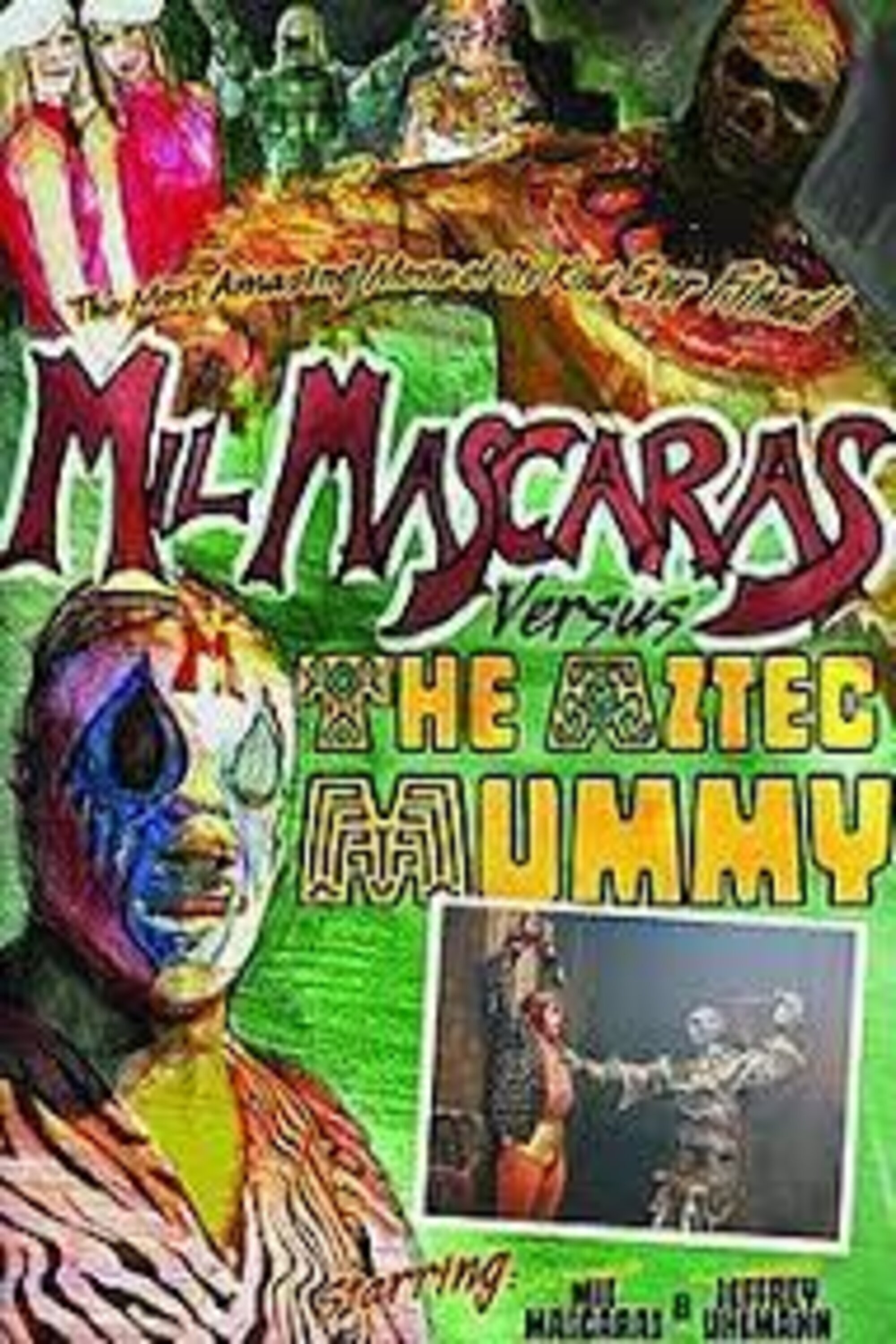 Mil Mascaras vs. the Aztec Mummy photo