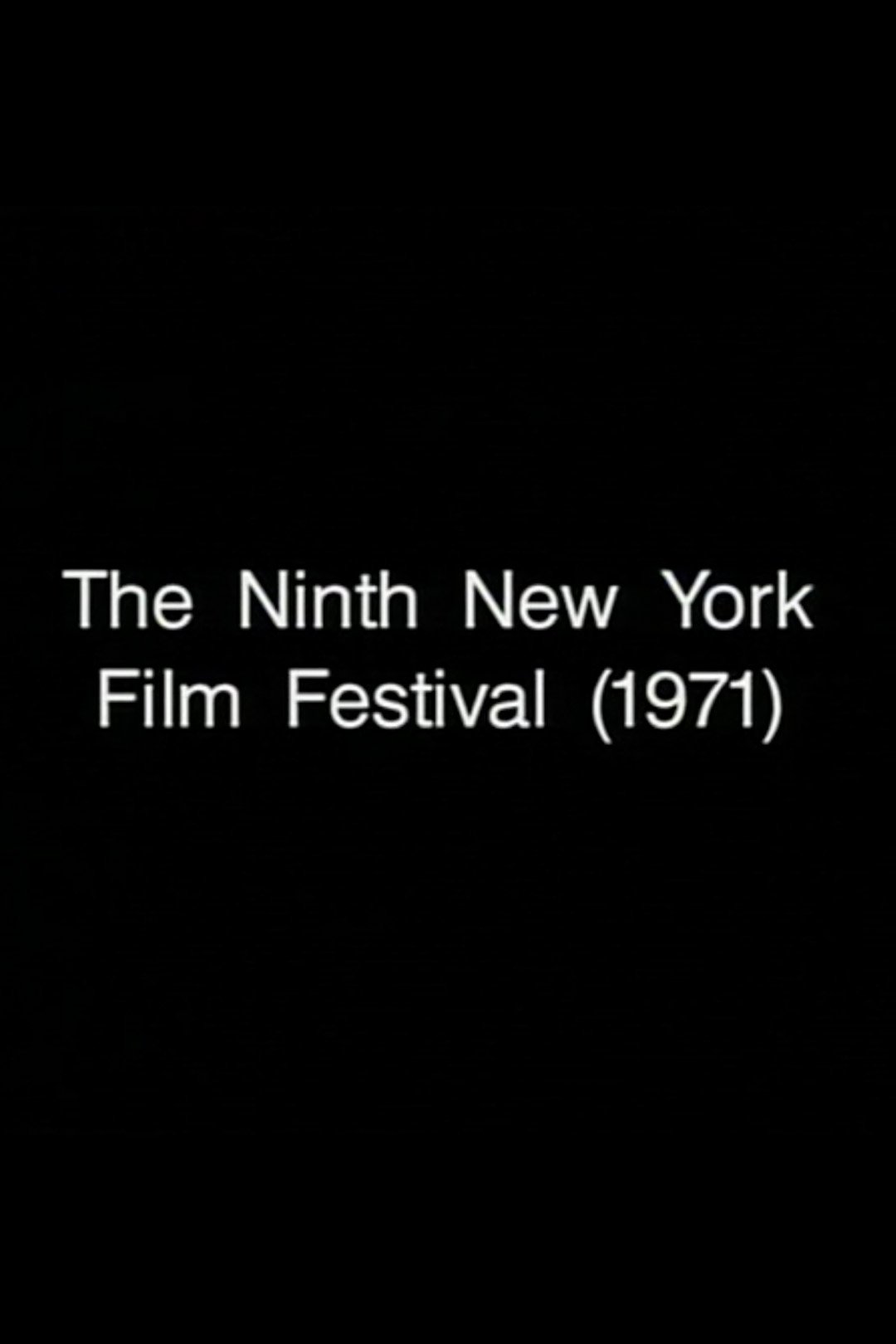 Notes on the New York Film Festival photo