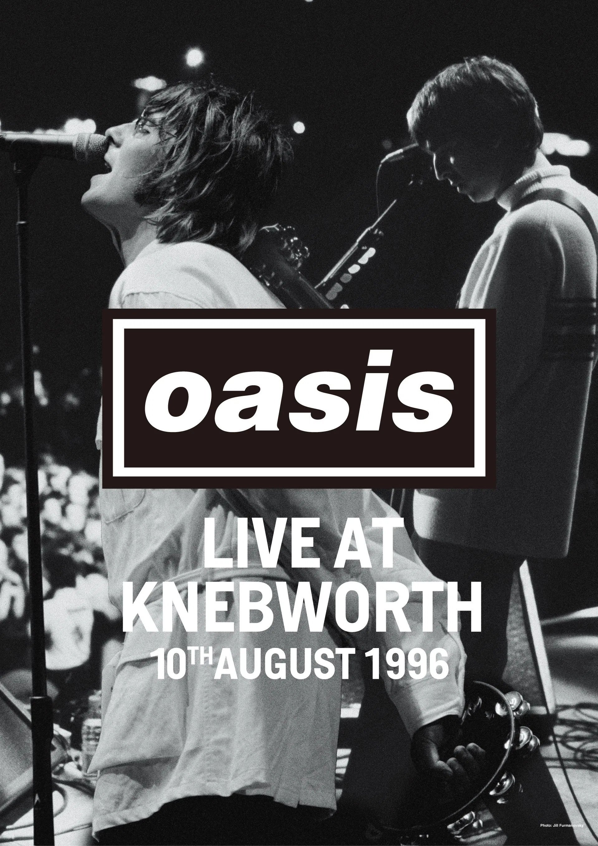 Oasis LIVE AT KNEBWORTH: August 10th, 1996 photo