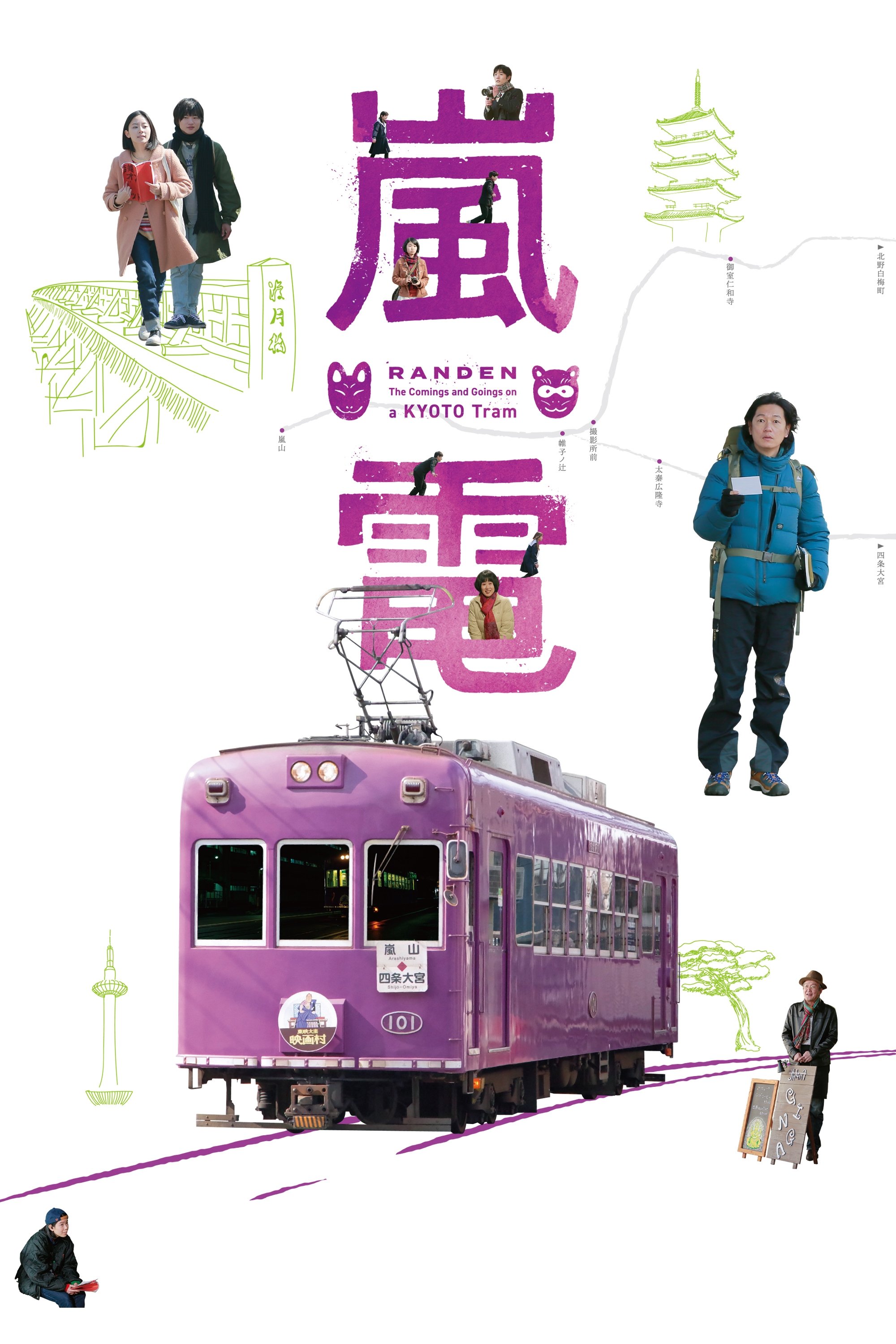 Randen: The Comings and Goings on a Kyoto Tram photo