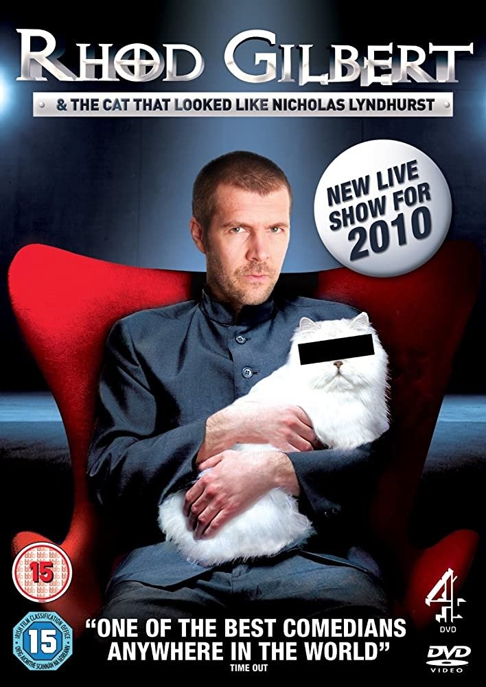 Rhod Gilbert and The Cat That Looked Like Nicholas Lyndhurst photo