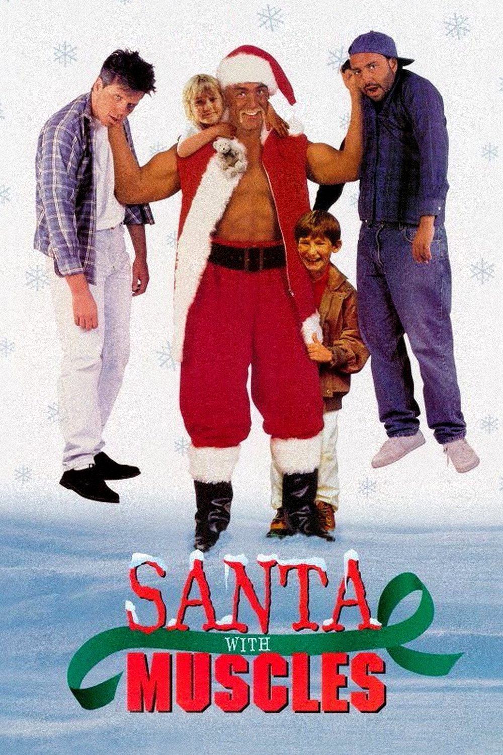 Santa with Muscles photo