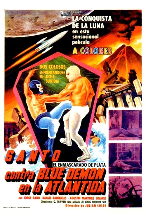 Santo vs. Blue Demon in Atlantis photo
