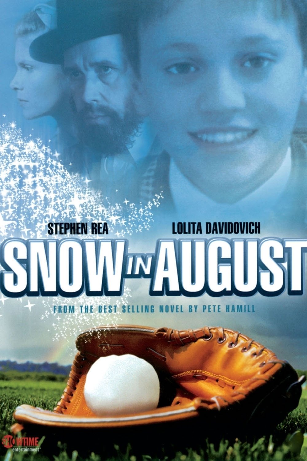 Snow in August photo