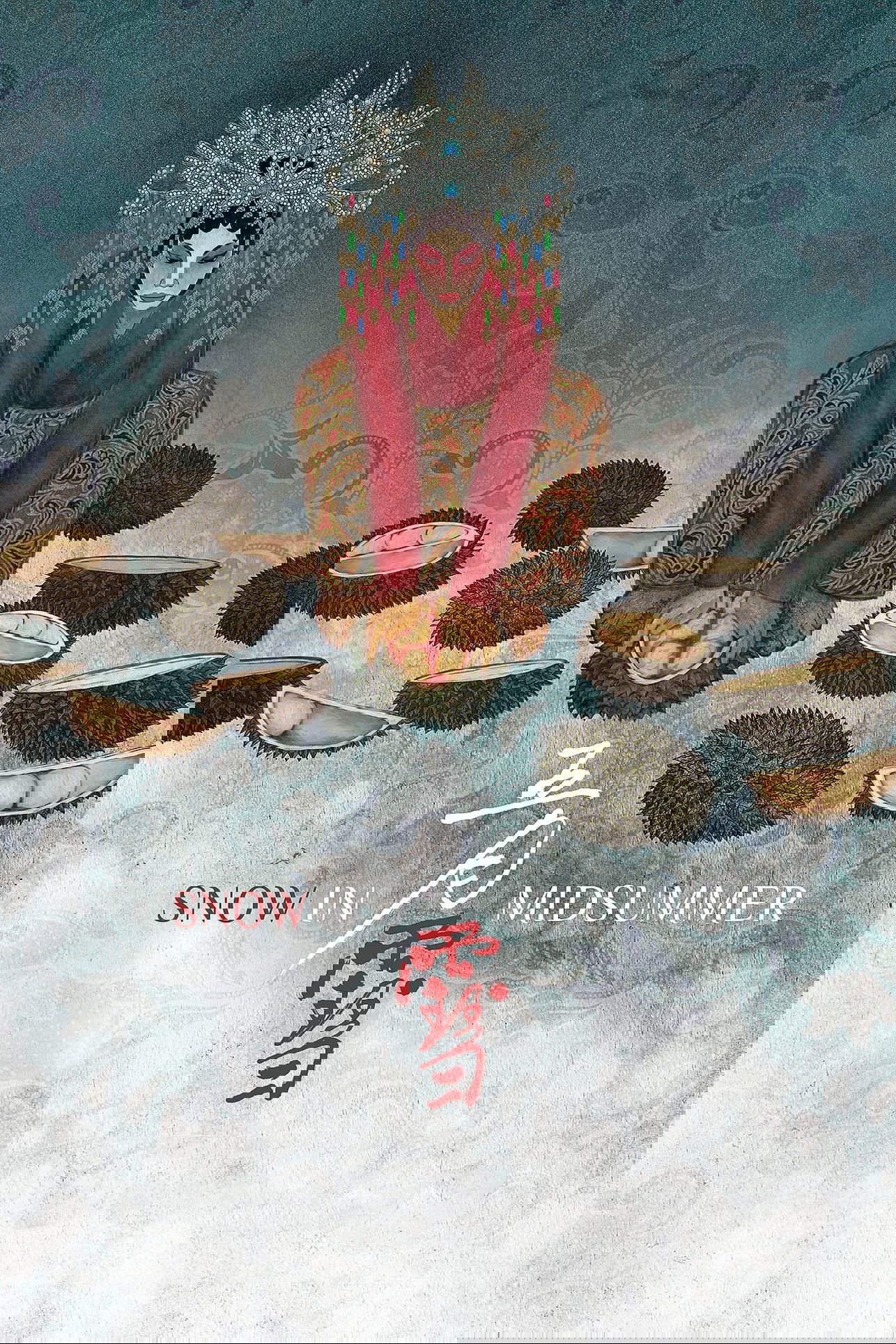 Snow in Midsummer photo