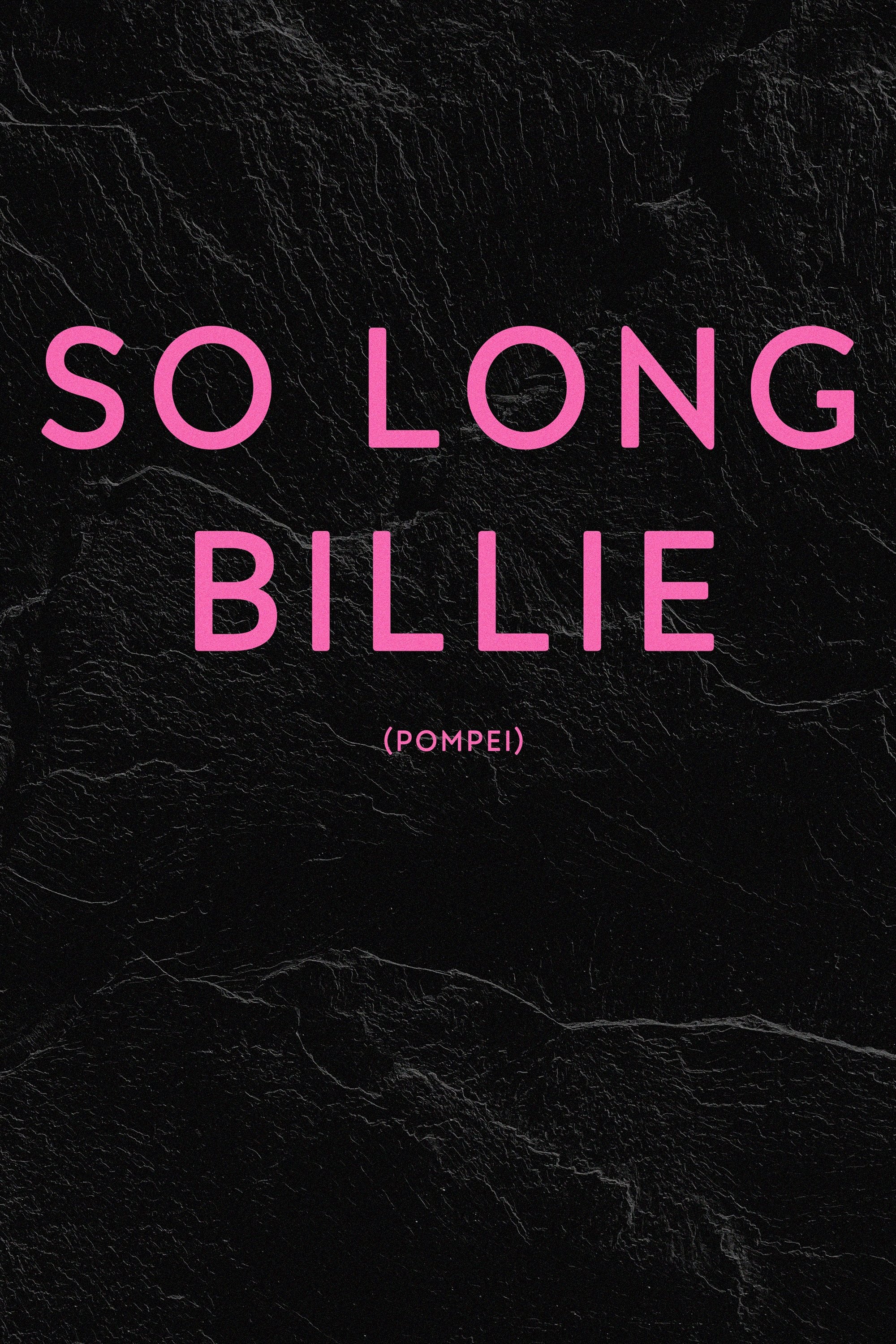 So Long Billie photo