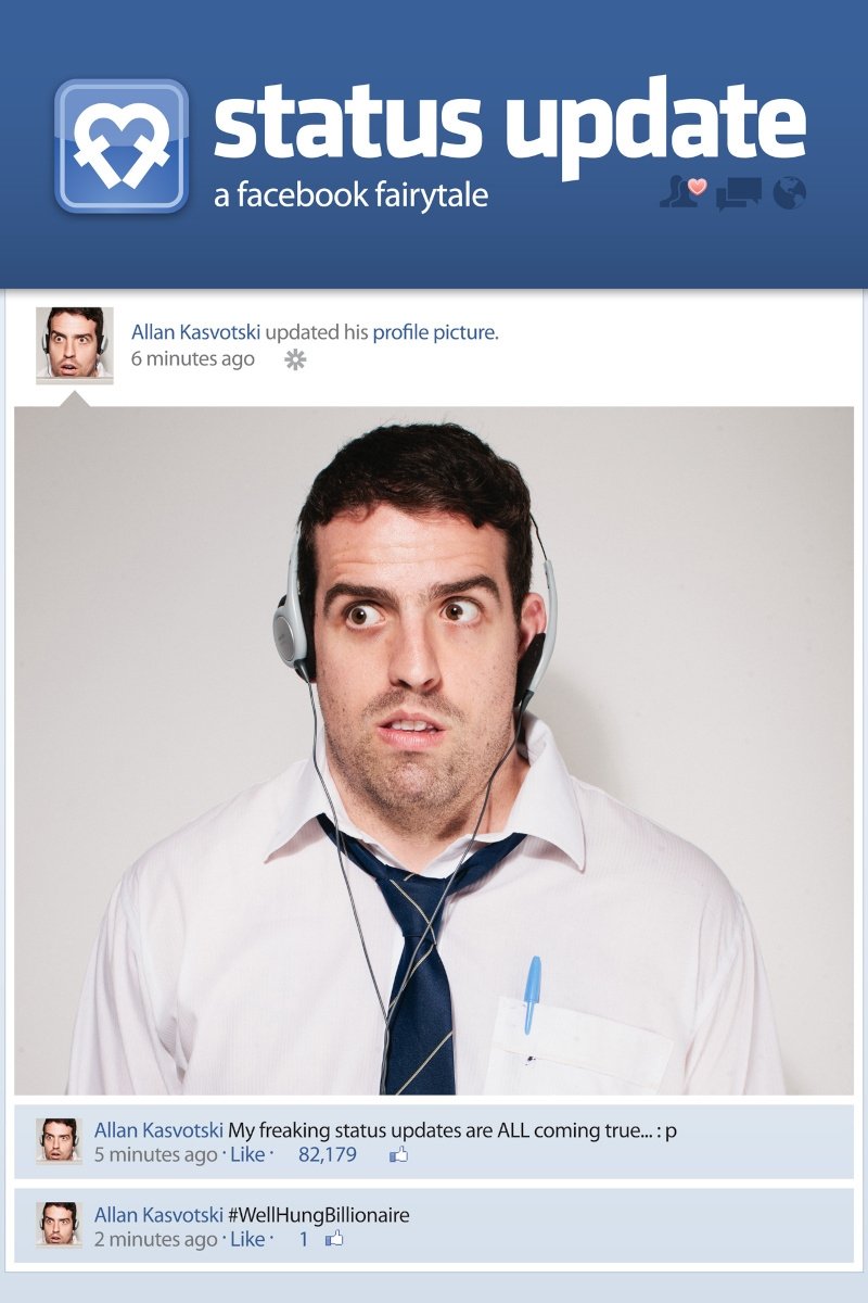 Status Update - A Facebook Fairytale photo