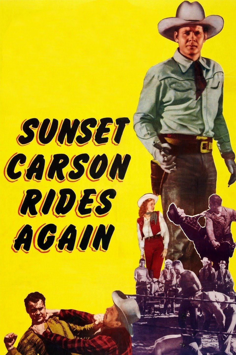 Sunset Carson Rides Again photo