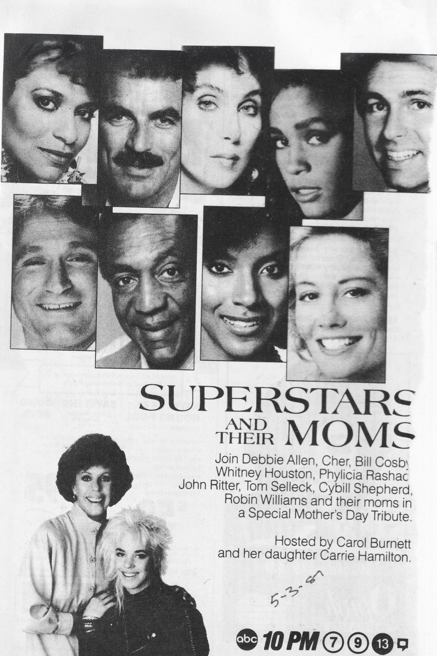 Superstars and their Moms photo