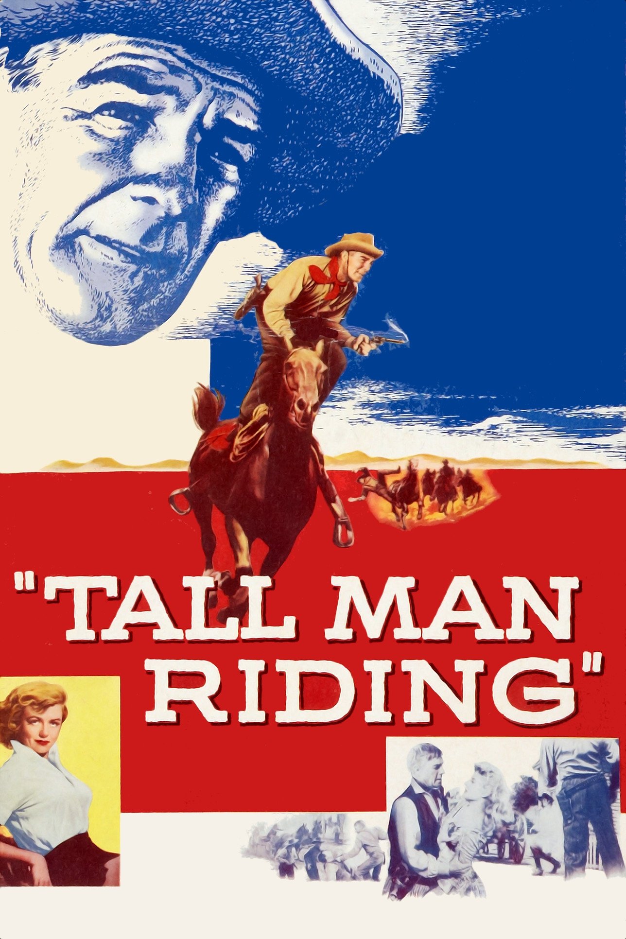 Tall Man Riding photo