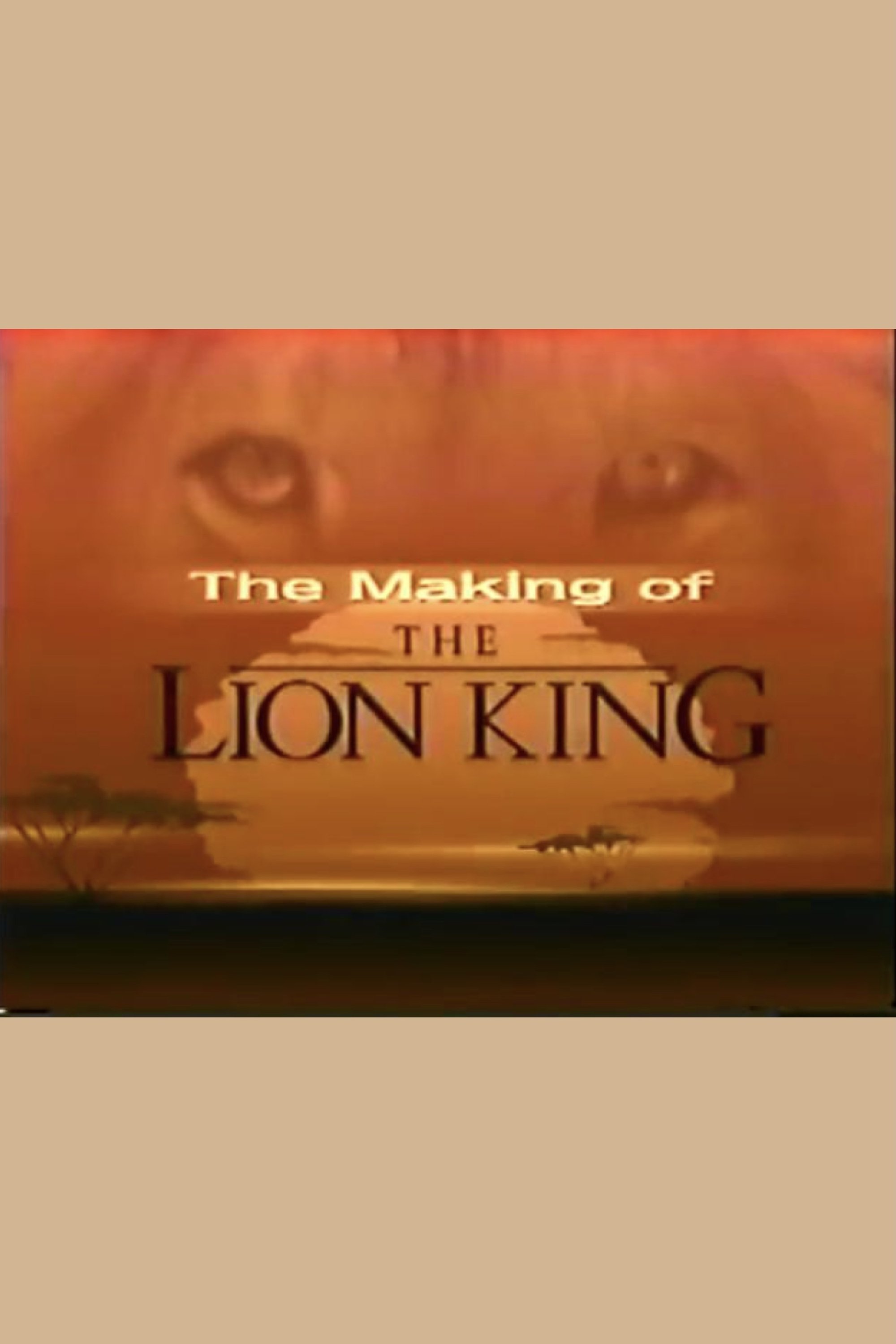 The Making of the Lion King photo