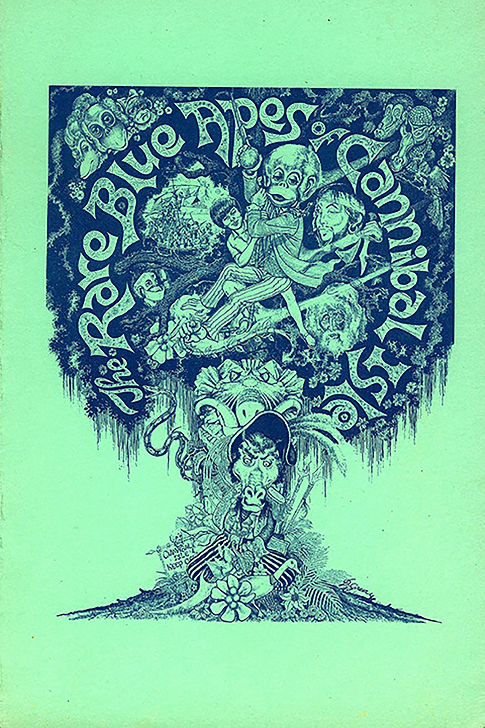 The Rare Blue Apes of Cannibal Isle photo