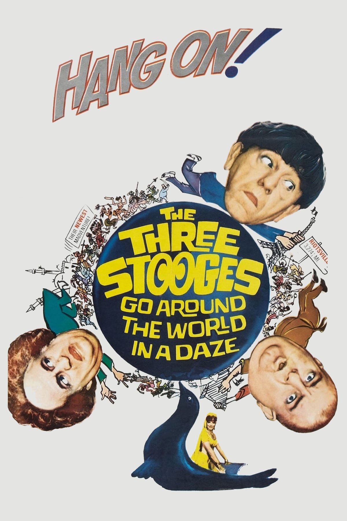 The Three Stooges Go Around the World in a Daze photo