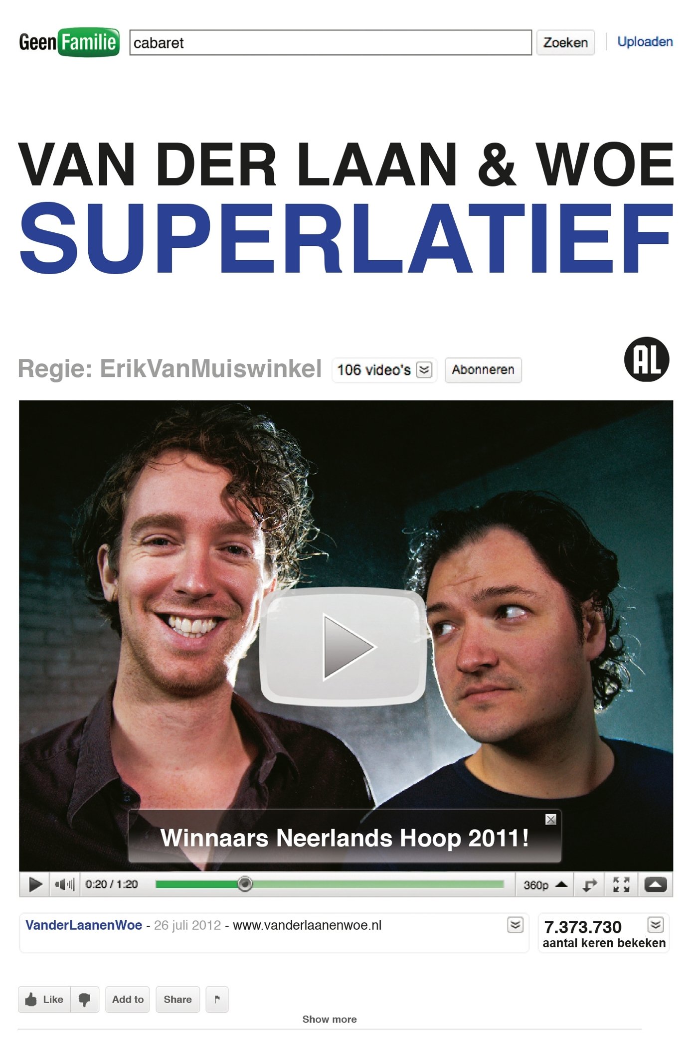Van der Laan & Woe: Superlatief photo